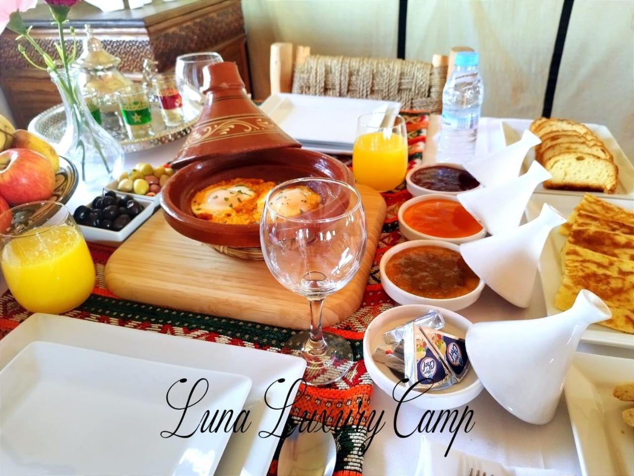 Luna Luxury Camp Hotel Merzuga Kültér fotó