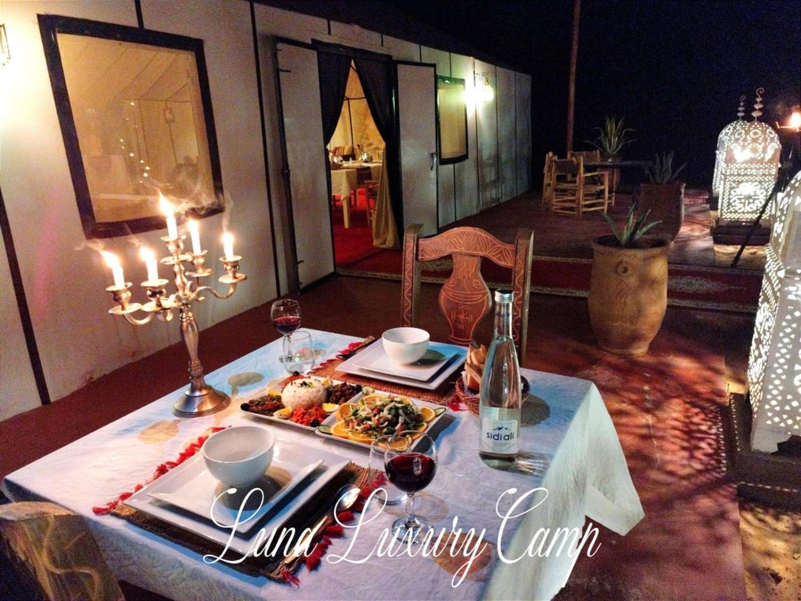 Luna Luxury Camp Hotel Merzuga Kültér fotó