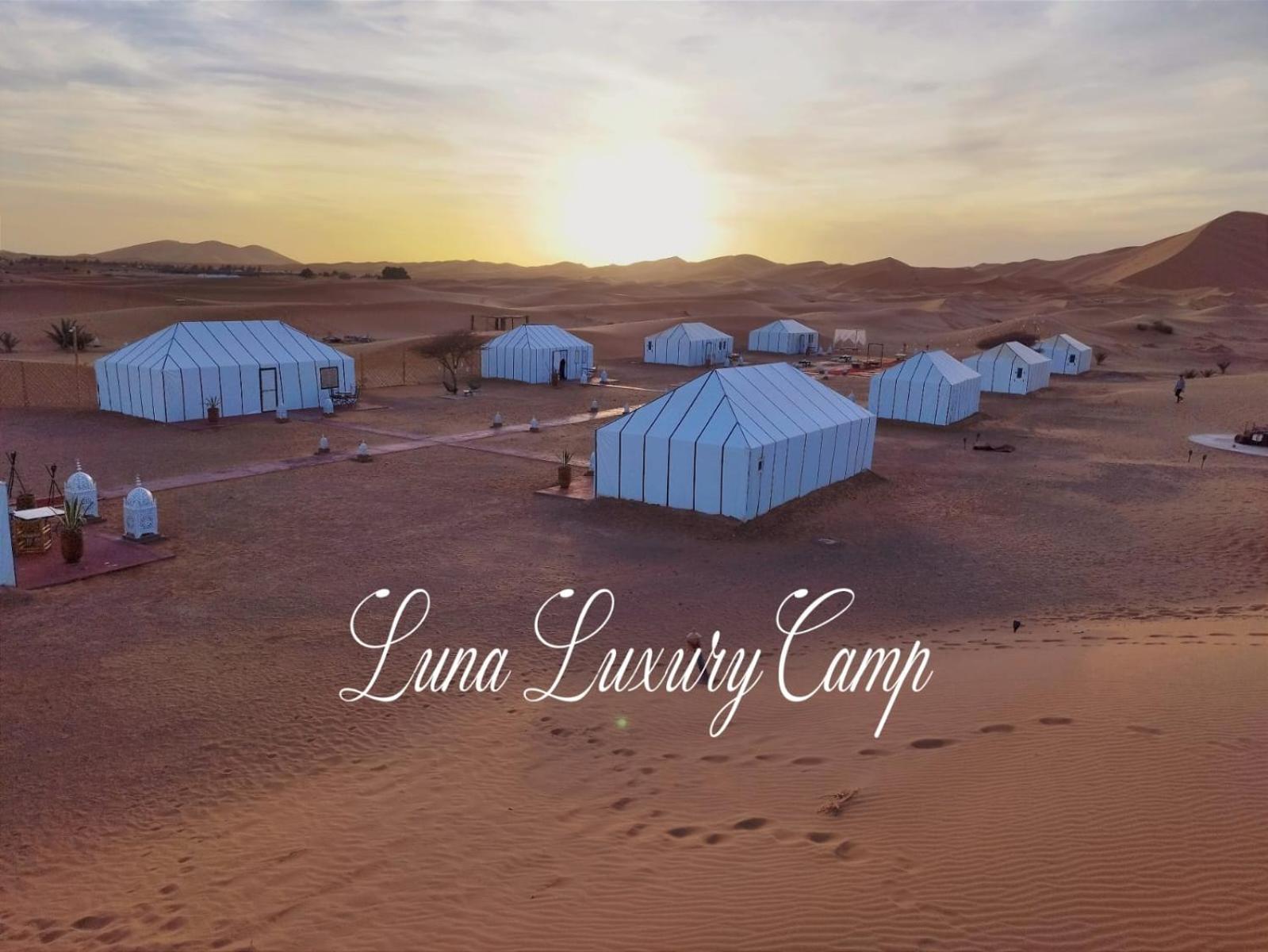 Luna Luxury Camp Hotel Merzuga Kültér fotó
