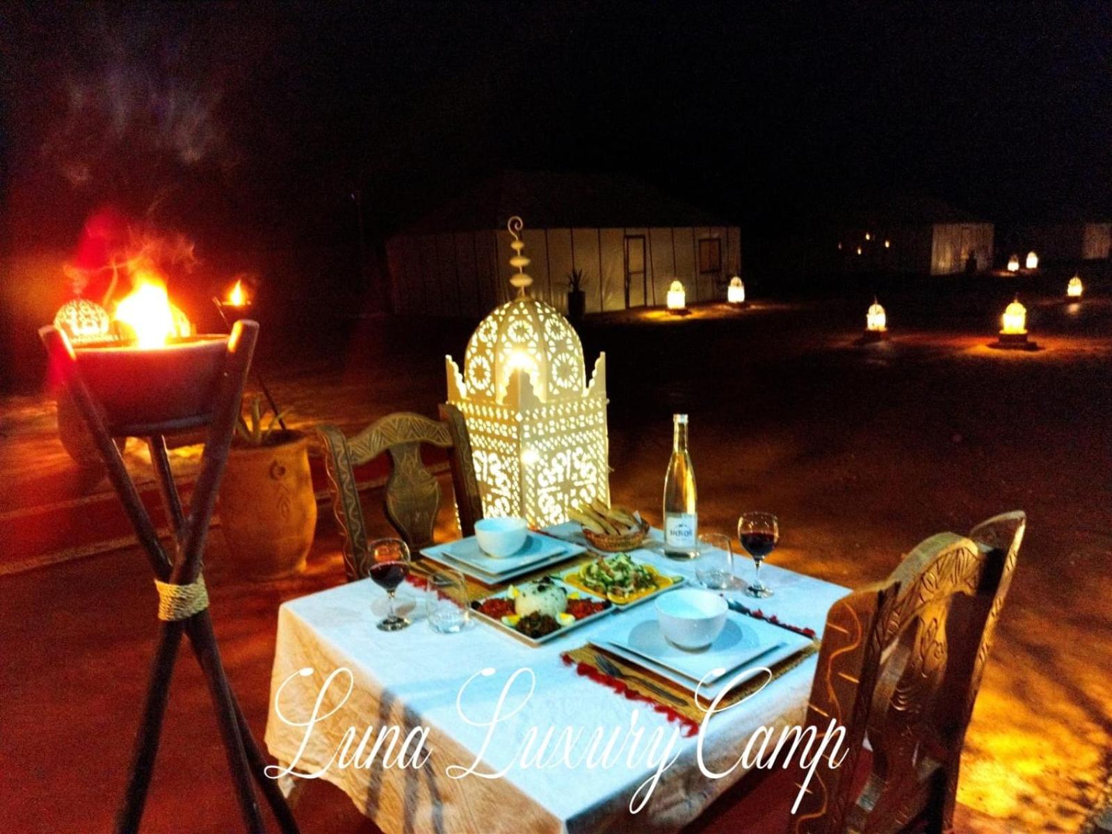 Luna Luxury Camp Hotel Merzuga Kültér fotó