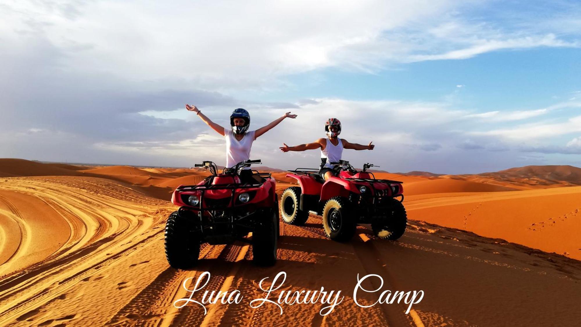 Luna Luxury Camp Hotel Merzuga Kültér fotó