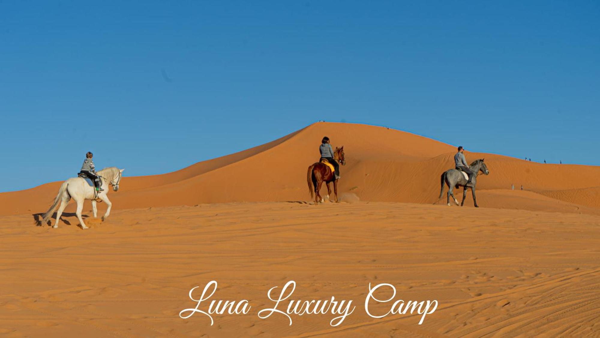 Luna Luxury Camp Hotel Merzuga Kültér fotó