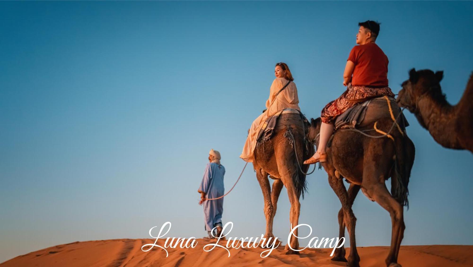 Luna Luxury Camp Hotel Merzuga Kültér fotó