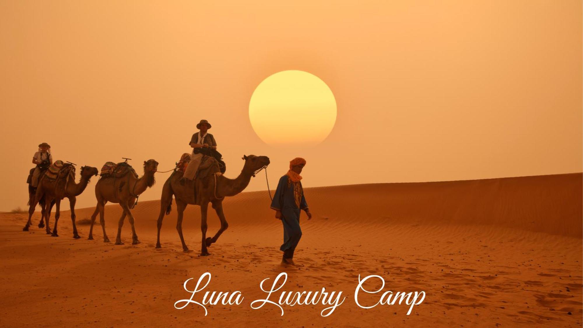 Luna Luxury Camp Hotel Merzuga Kültér fotó