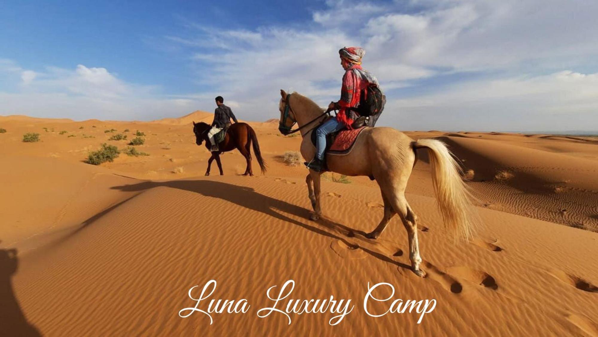 Luna Luxury Camp Hotel Merzuga Kültér fotó
